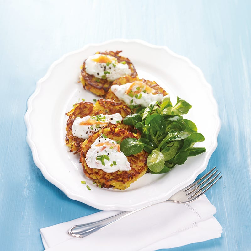 ViktVäktarna - Potatis- och morotsrösti med laxröra