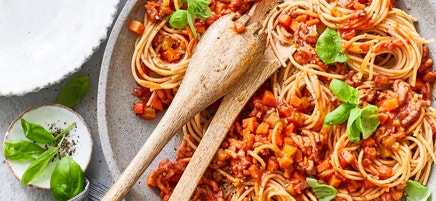 Spaghetti à la bolognaise (vegan)