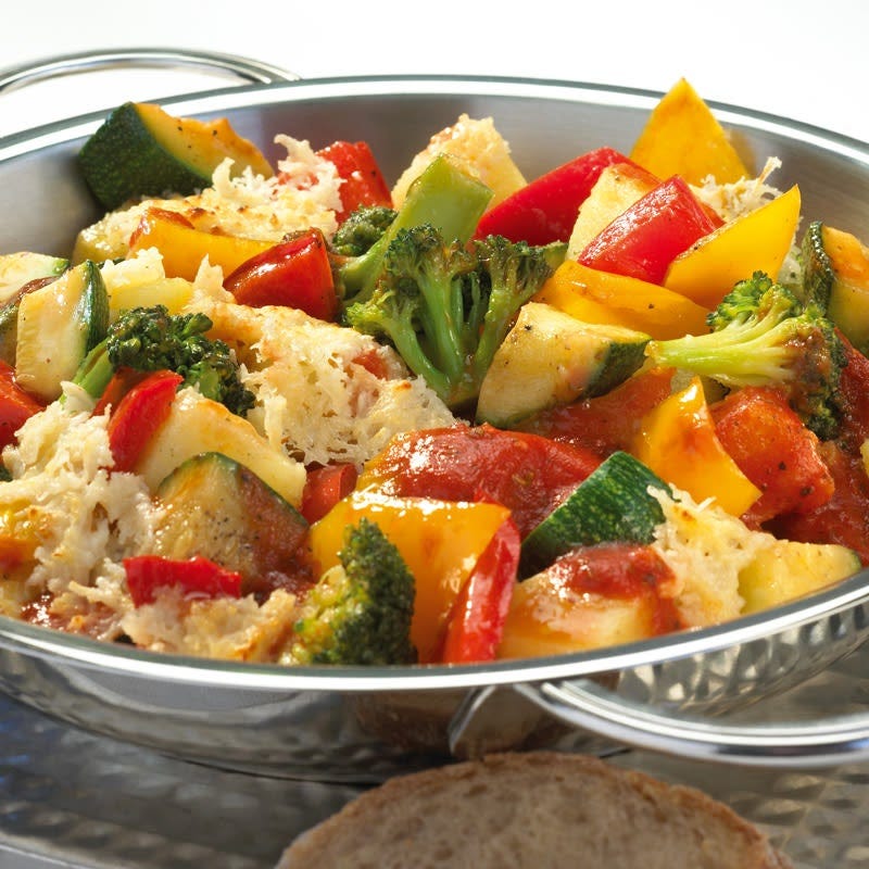 Vegetarische Gemüsepfanne