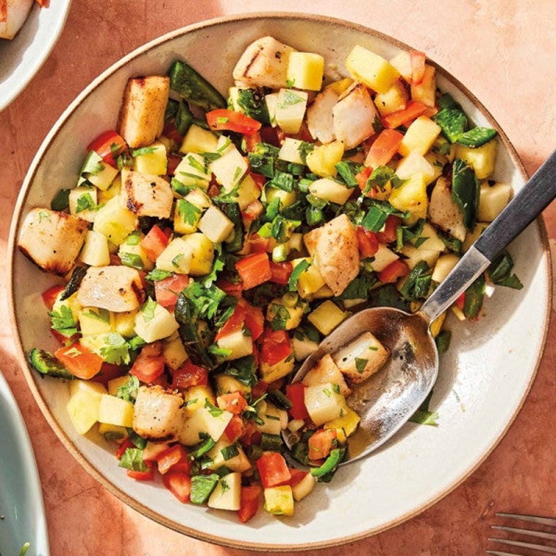 Photo of Mexican Chopped Salad with Scallops by WW