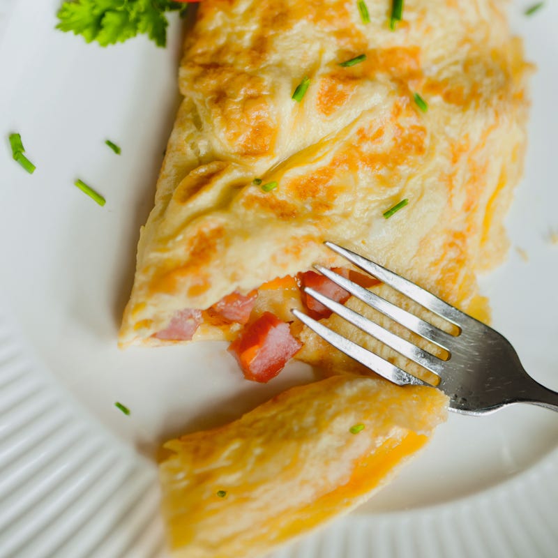 Foto van Omelet met witlof en ham door WW