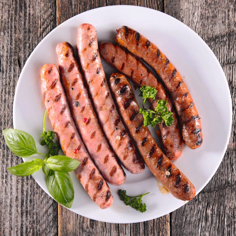Foto van Flatbread met merguez en koolsla door WW