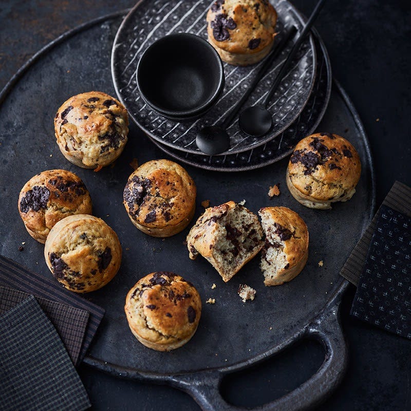 Schoko-Bananen-Muffins