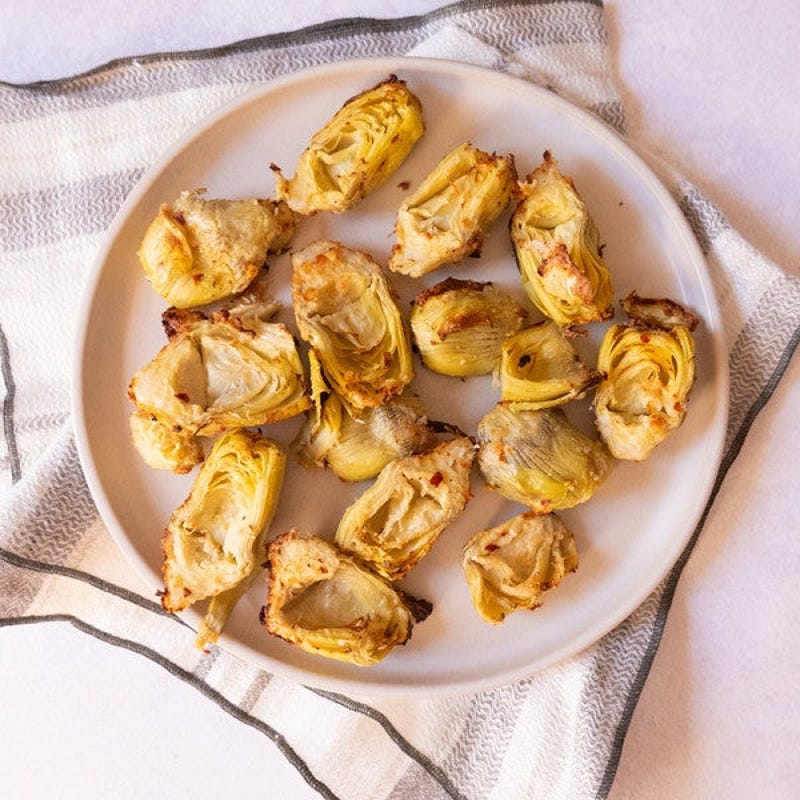 Photo of Air-Fried Parmesan Artichoke Hearts by WW