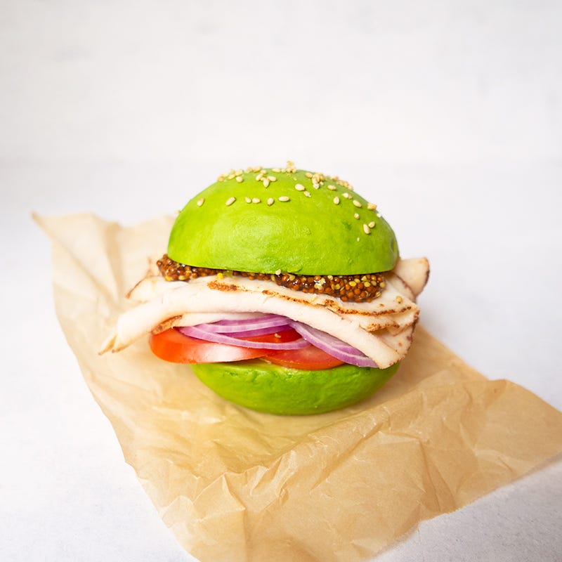 Photo of Turkey Sandwich with Avocado Bun by WW