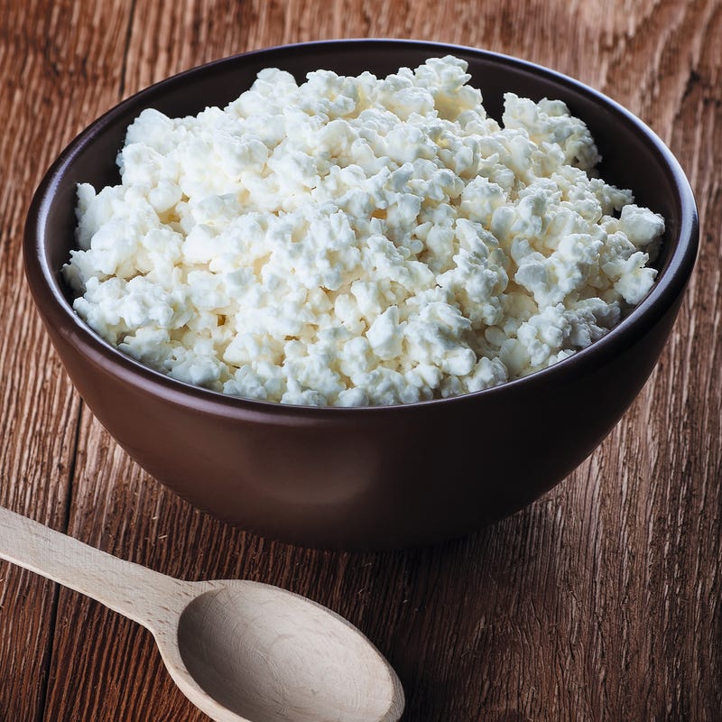 Foto van Toast met cottage cheese en spinazie door WW