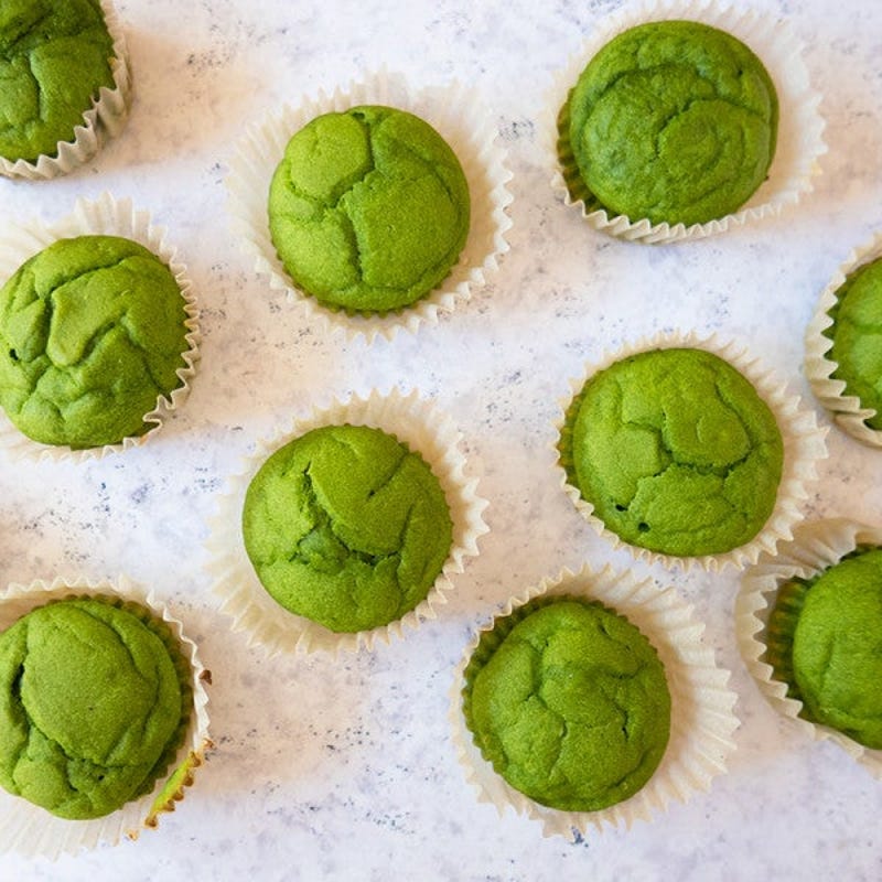 Photo de Muffins sucrés aux épinards et aux bananes par WW