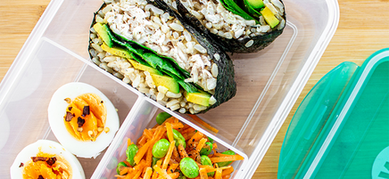 Sushi bento snack box