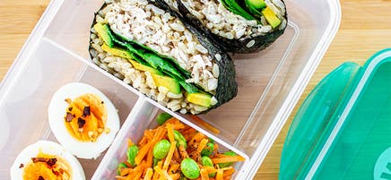 Sushi bento snack box