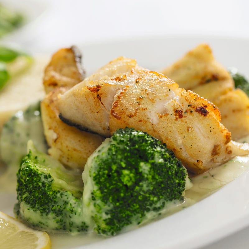 Foto van Kabeljauw uit de oven met pesto en broccoli door WW