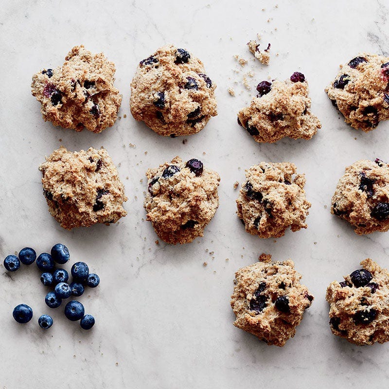 Photo of Blueberry-lemon drop scones by WW