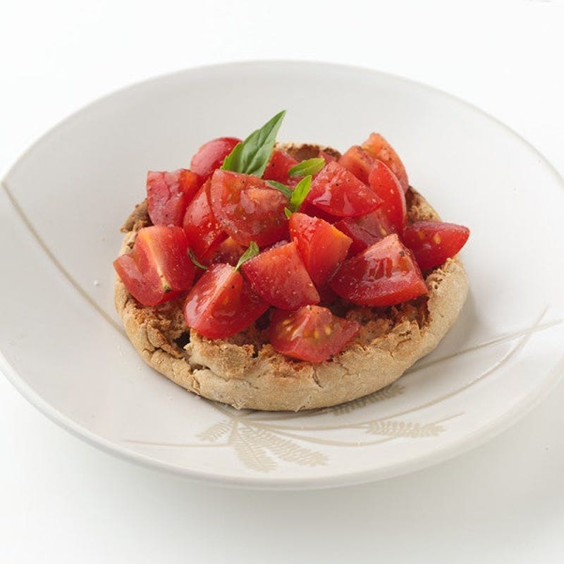 Photo of Tomato-Basil Topped English Muffin by WW