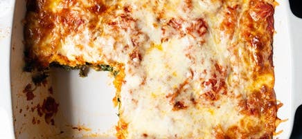 Matzo Lasagna with Spinach