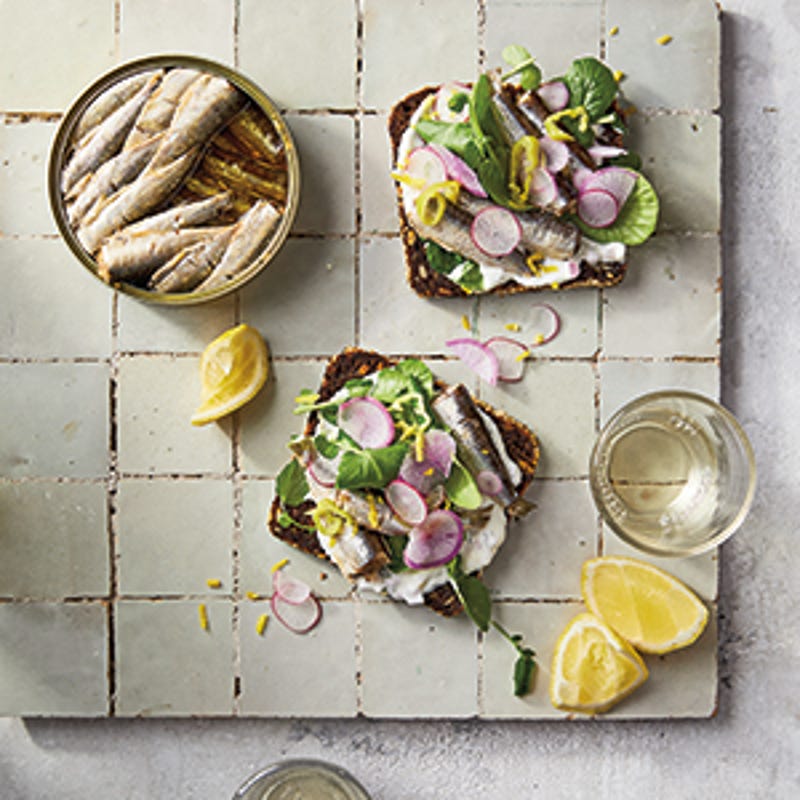 Foto van Sardine tartines door WW