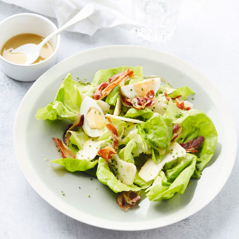 Foto van Salade met pancetta en appel door WW