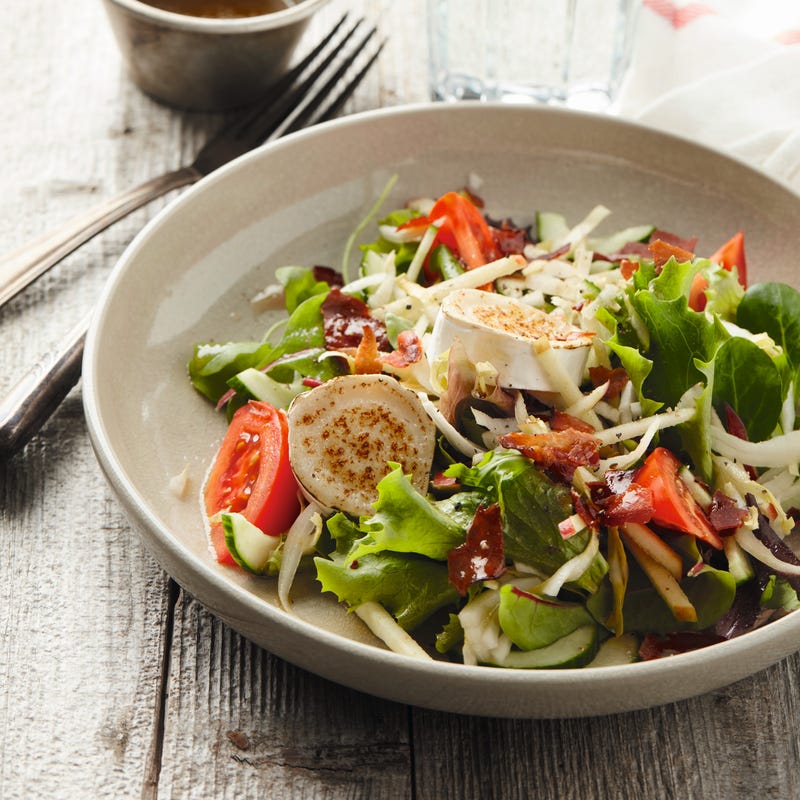 Foto van Salade met geitenkaas door WW