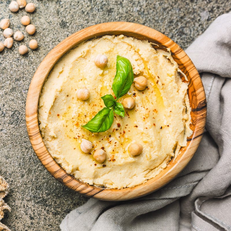 Foto van Snelle hummus met paprika door WW