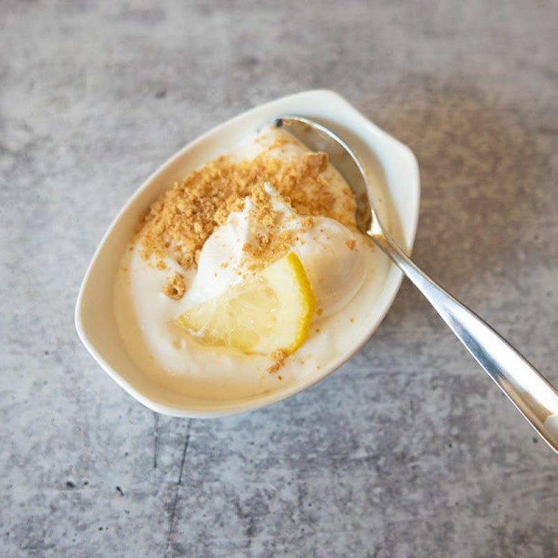 Photo de Mousse de gâteau au fromage au citron facile à faire sans cuisson par WW