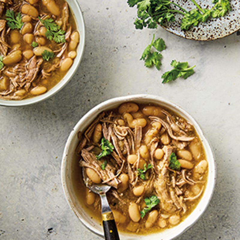 Foto van Chili met varkenshaas uit de slowcooker door WW