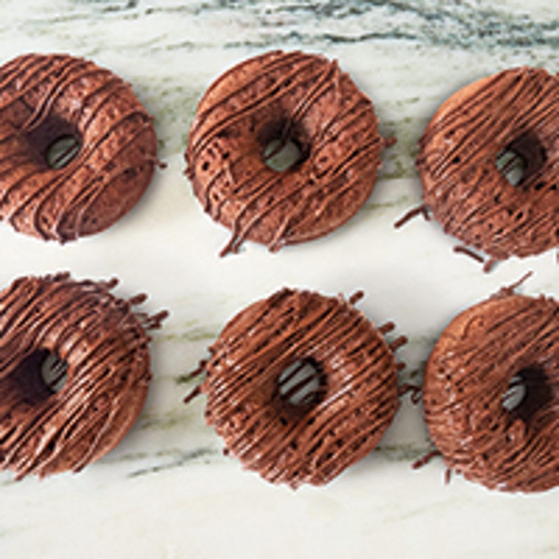 Foto van Chocoladedonuts door WW