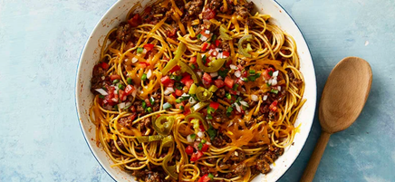 Pasta taco