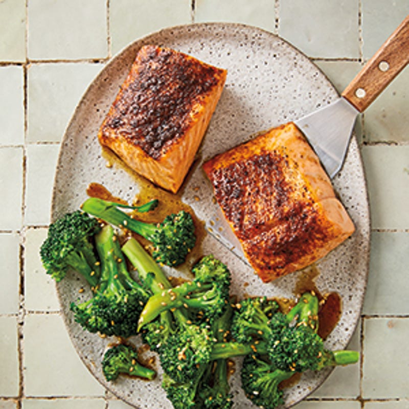 Foto van Kruidige zalm uit de Airfryer door WW