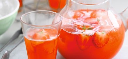 Aardbeienlimonade