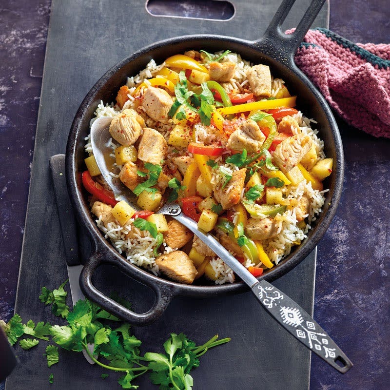 Cajun-Geflügel-Pfanne