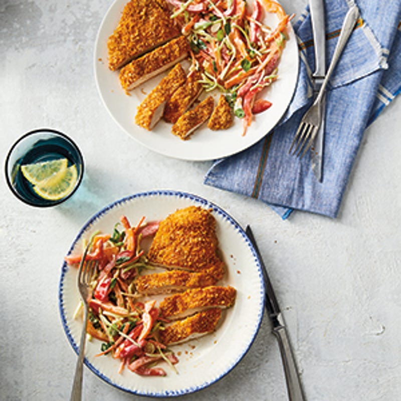 Foto van Gepaneerde kip door WW