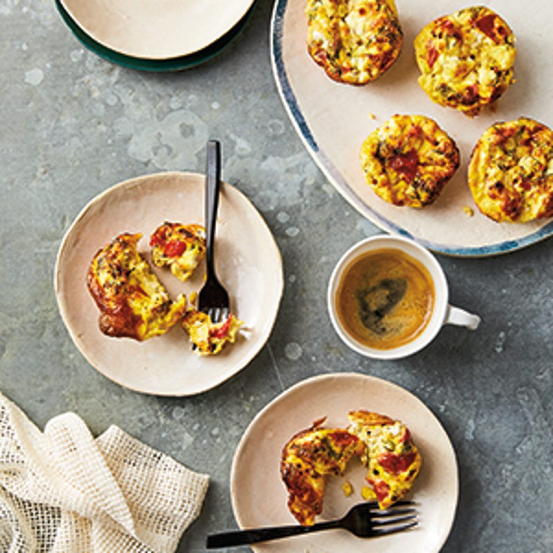 Foto van Eiermuffins met groenten door WW