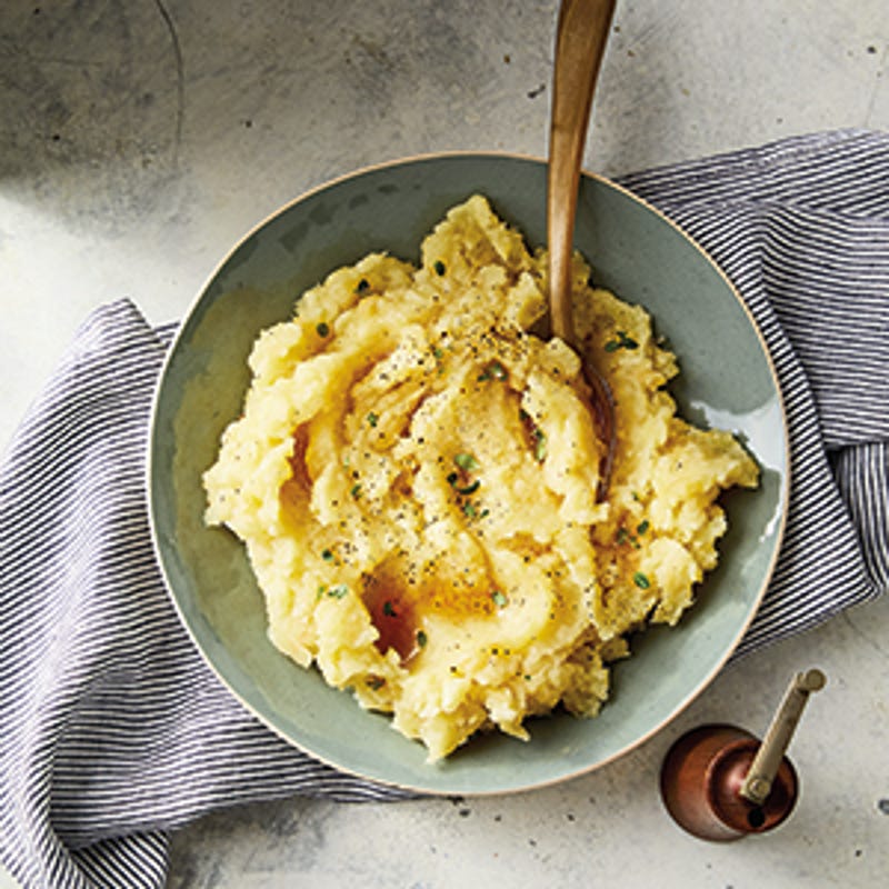 Foto van Puree van pastinaak, aardappel en appel door WW