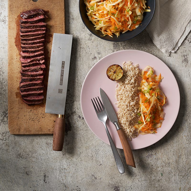 ViktVäktarna - Grillad ryggbiff med asiatisk coleslaw