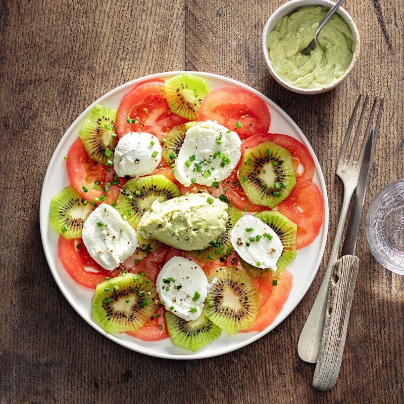 Carpaccio à l’avocat