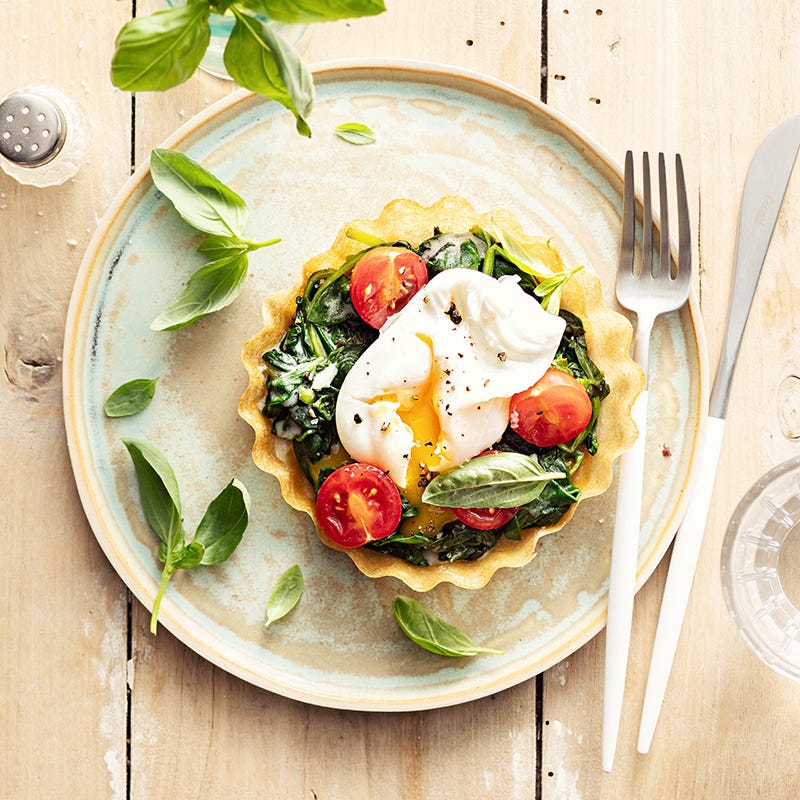 Oeufs cocotte croustillants