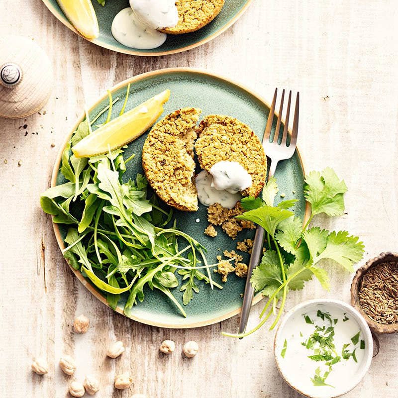 Végésteaks de pois chiches