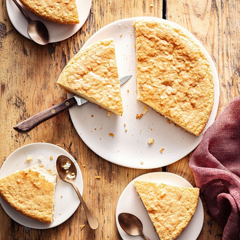 Gâteau léger aux blancs d’œufs