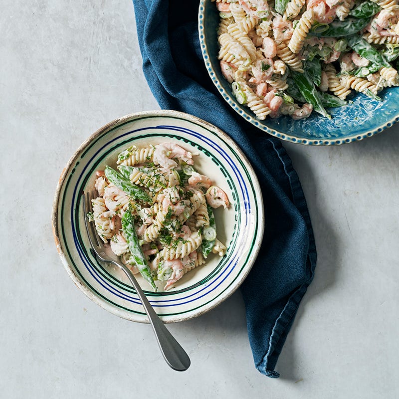 ViktVäktarna - Pastasallad med räkor och dill