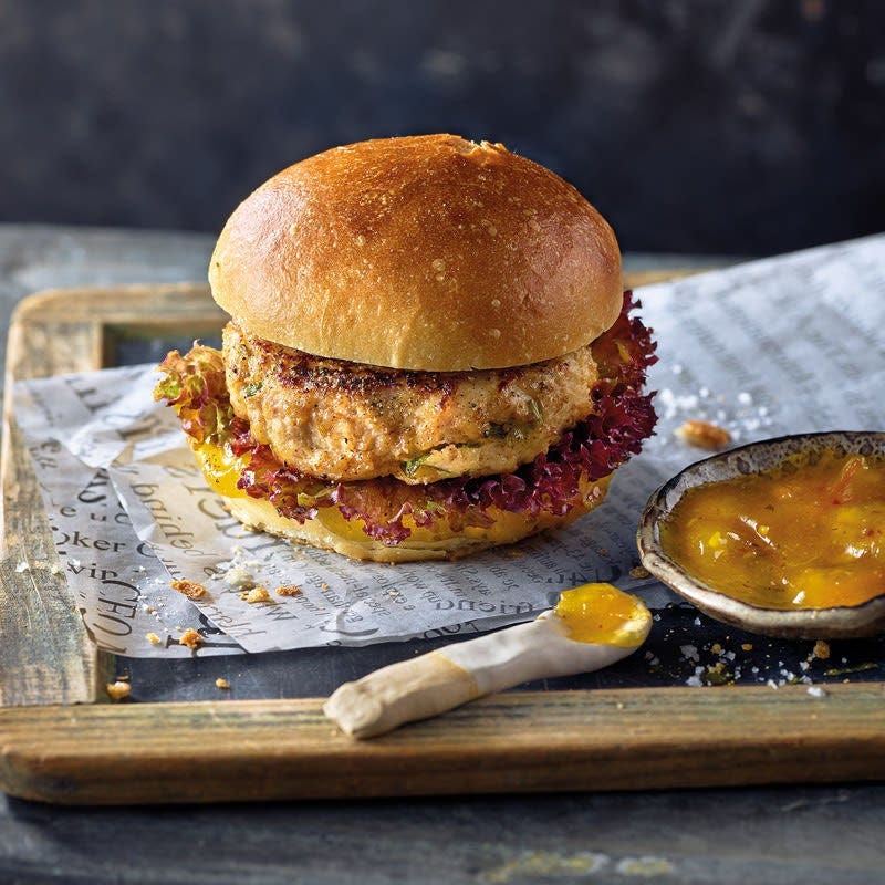 Mini-Geflügel-Burger mit Chutney