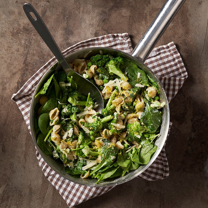 ViktVäktarna - One-pot pasta med pesto- och ostsås