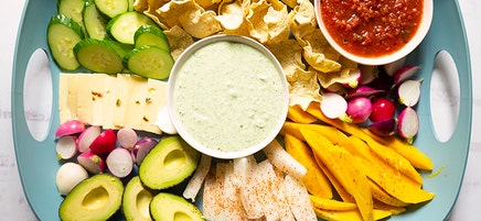 Mexican-Inspired Snack Board