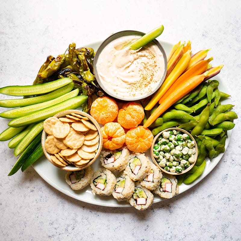 Photo of Japanese-Inspired Snack Board by WW