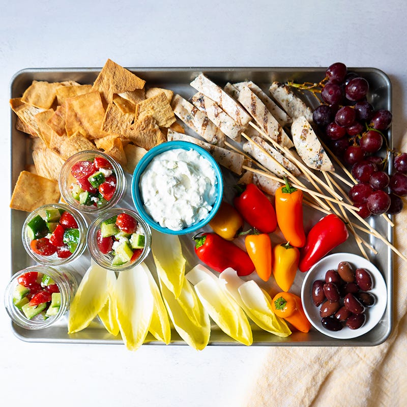 Photo of Greek-Inspired Snack Board by WW