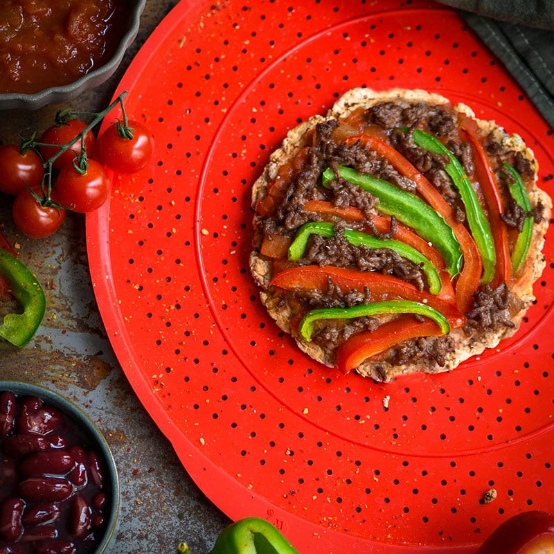 Pizza nach mexikanischer Art