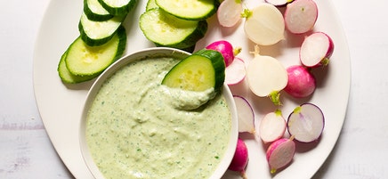 Creamy Mexican Yogurt Dip