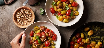 Gnocchi med ramslökspesto