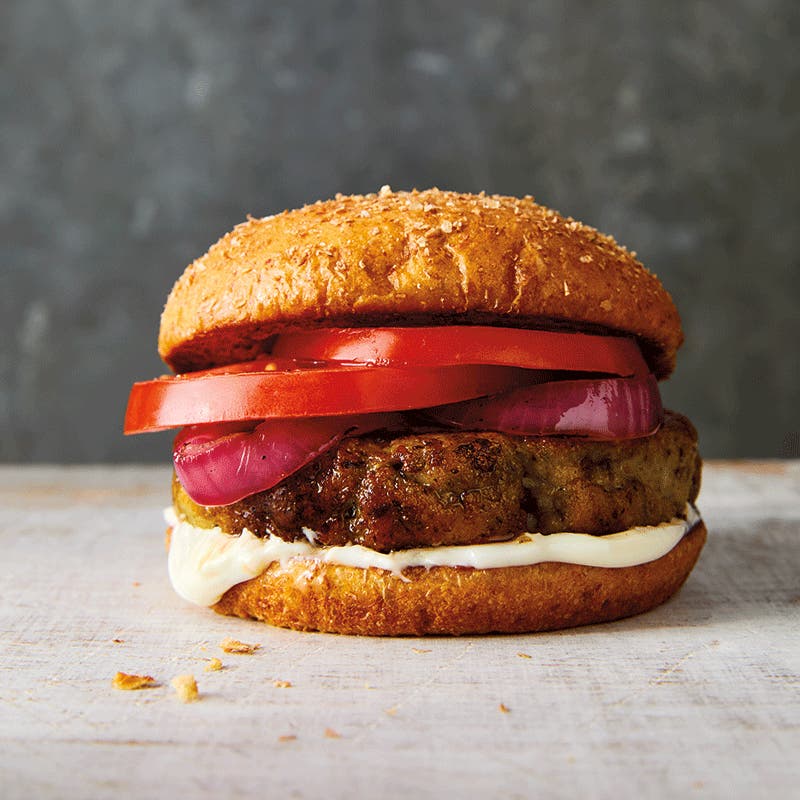 Pesto turkey burgers