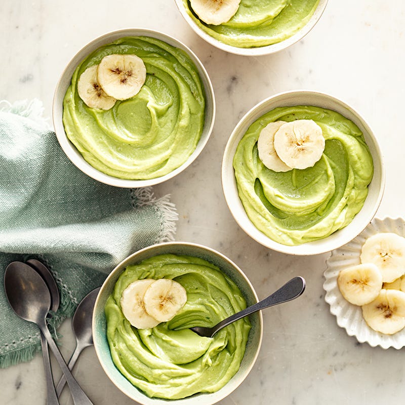 Photo de Mousse de banane à l’avocat prise par WW