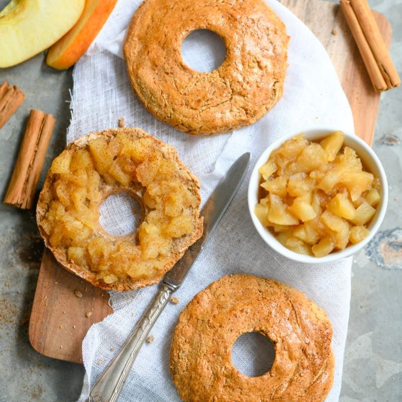 Foto van Bagel met kaneel door WW