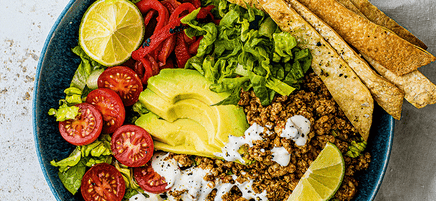 Turkey taco salad