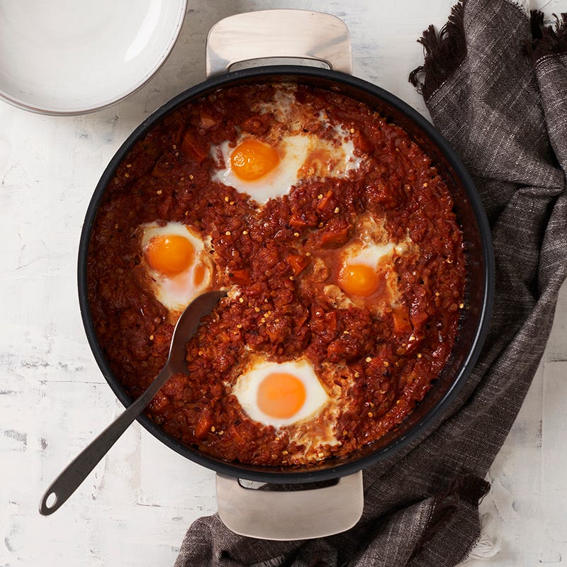 ViktVäktarna - Shakshuka med linser och tikka masala